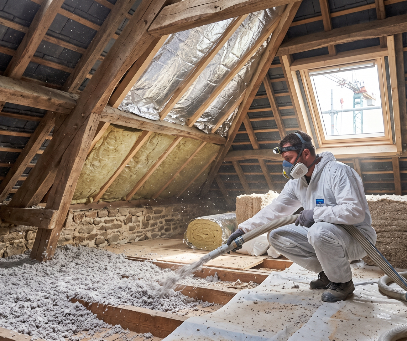 Artisan expert en isolation des combles et toiture